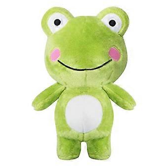 Cartoon Plush Doll 25cm Stuffed Animal Frog Toy With Smiling Face Kids' Cuddly