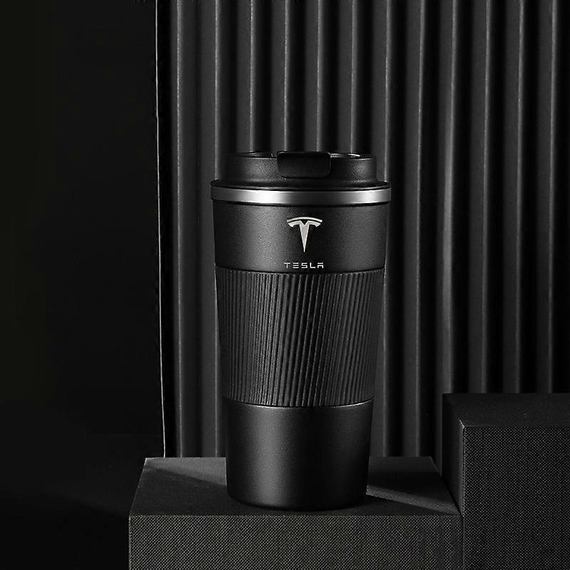Bouteille Thermos De Café En Acier Inoxydable Pour Tesla Modèle 3 Modèle X S Y Tasse Thermique Tasse Isolée Sous Vide Tasse À Thé Randonnée Bouilloires Portables