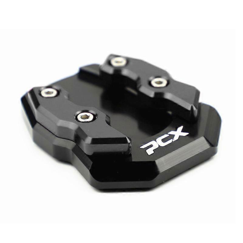 مناسبة لهوندا PCX125 / 150/160 18-21 سبائك الألومنيوم الجانب ترايبود وسادة مقعد مكبرة نعل القدم