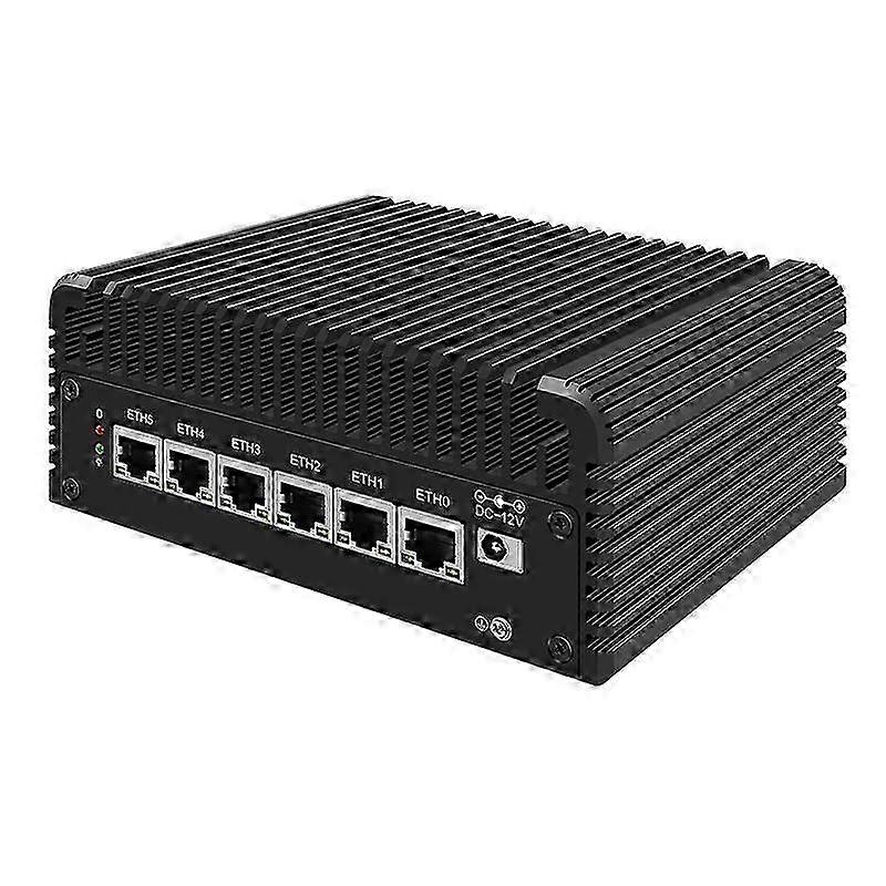 6 Lan Soft Router 12th Gen Intel Core I7 I5 I3 Pentium 8505 2*nvme 1*sata 6*intel I226-v 2.5g Fanles