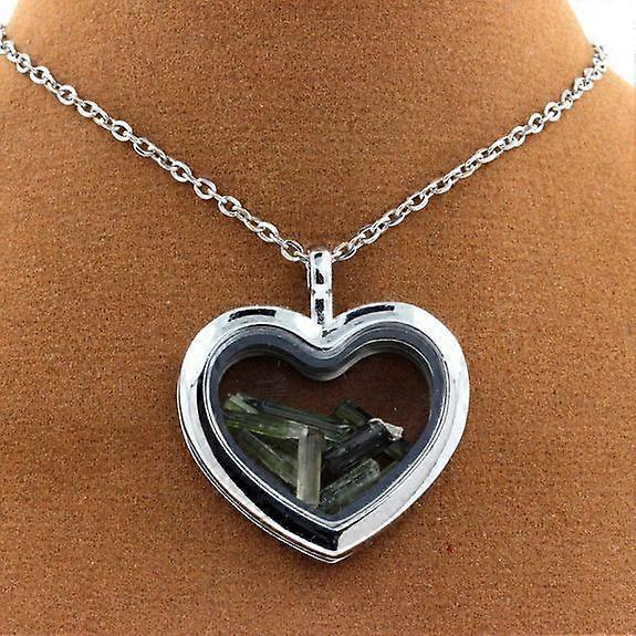 Raw Green 碧玺项链