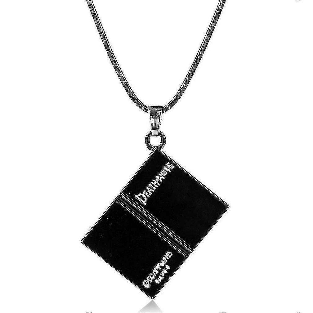 death Note Necklace Black Book Pendant