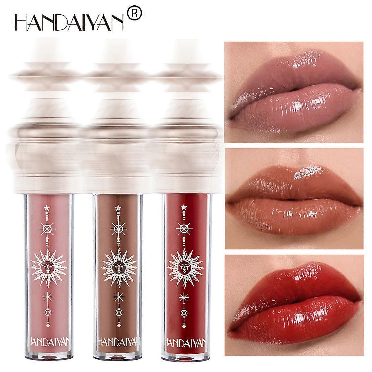 Mirror Glazed Glass Lipstick Lip Lacquer Matte Matte Color Rendering Lipstick