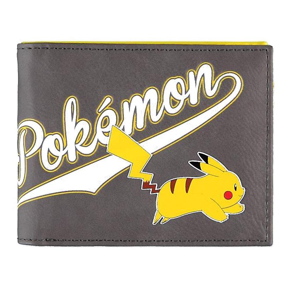 Pokemon Stylish Logo & Pika Bi-fold Wallet
