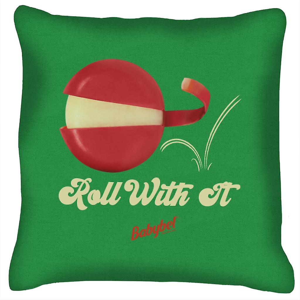 Baby Bel Roll With It And Enjoy Cushion