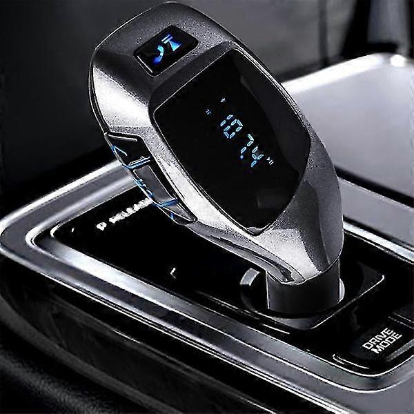 Bluetooth Auto FM Sender Modulator MP3 Player Wireless USB Schwarz One Size