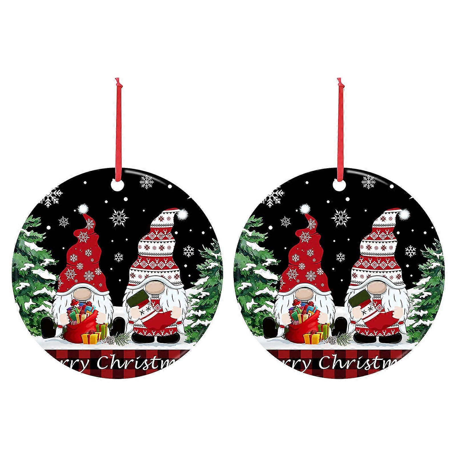 クリスマスの装飾のための装飾をぶら下げる形の装飾をパーソナライズ