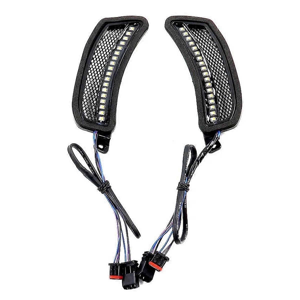 Motorcycle Accessory LED Fairing Vent Lights for Softail Low FXLRST Low El FXRST 2022-2024
