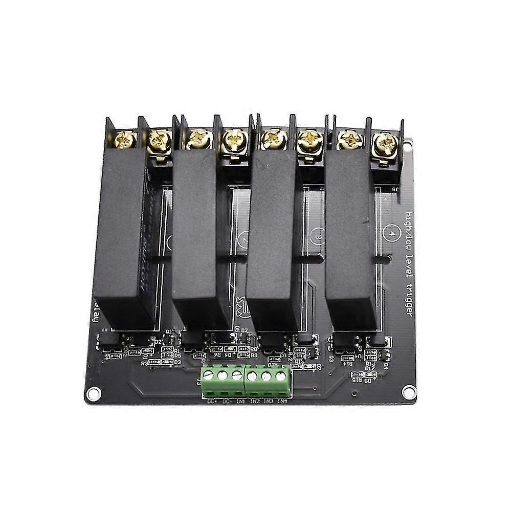 380v 8a 4 Channel Ssr Board Solid State Relay Module High Low Level H-l Trigger Board D3808 Control