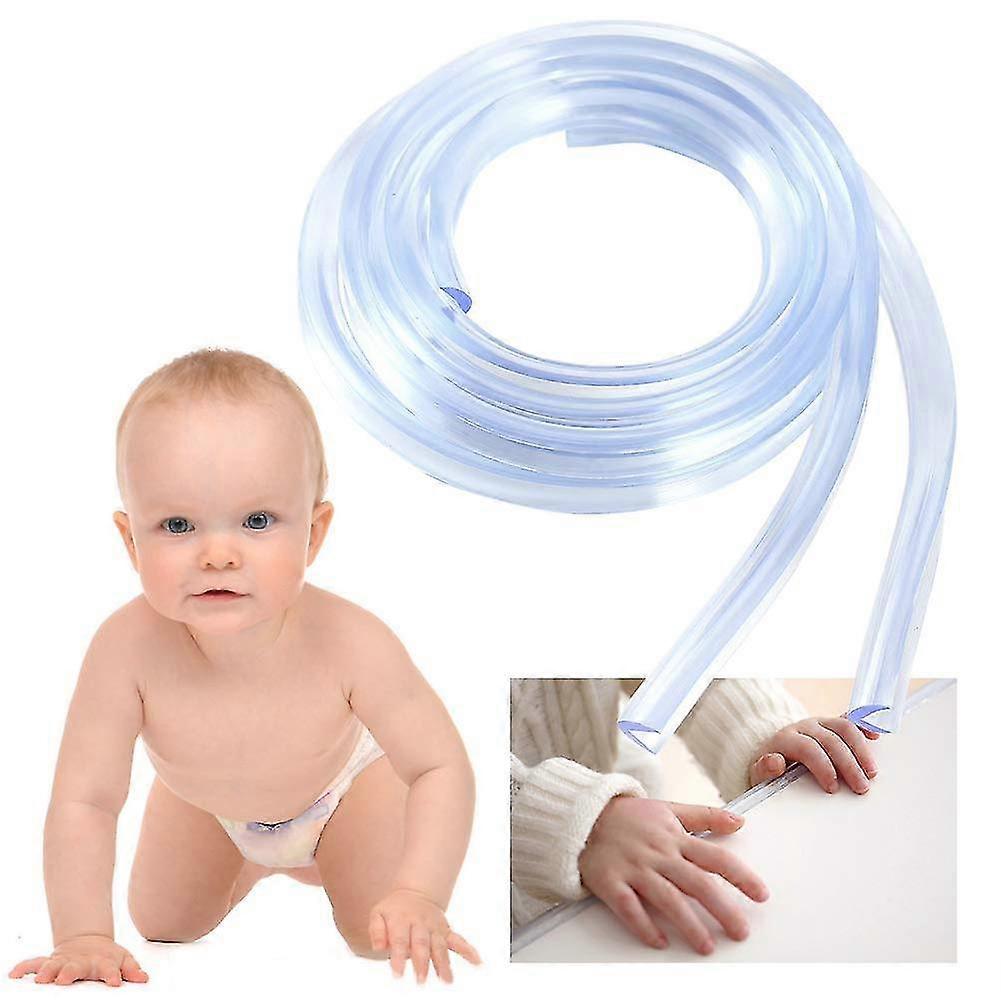 Edge Protection From, With 1 Roll Of Double-sided Adhesive Tape, Transparent Edge Protection Corner Protection For Baby Children Protection, Extra Sof