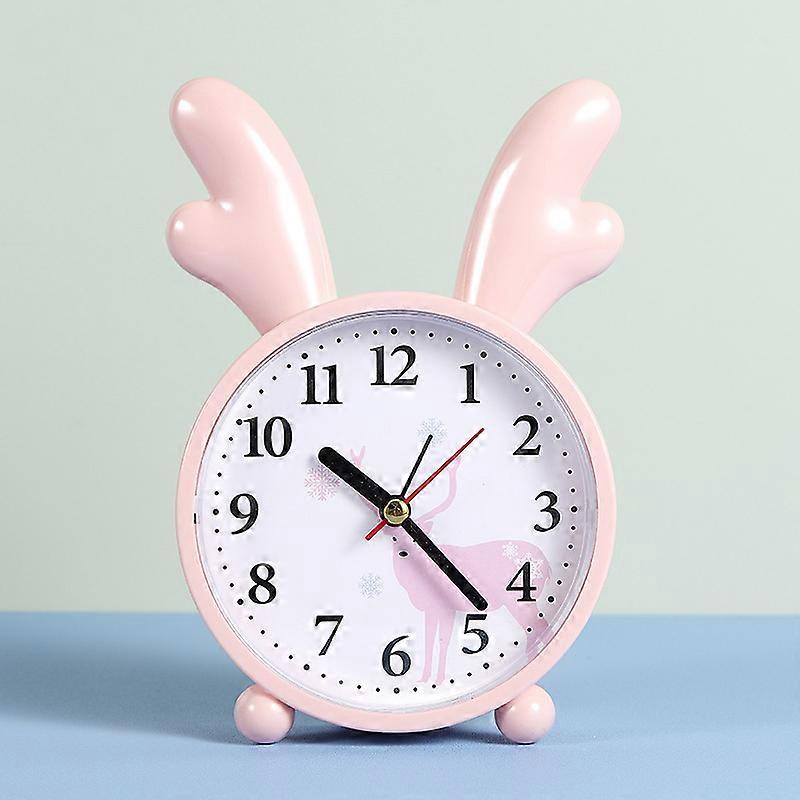 1pc Cute Alarm Clock,Creative Mini Bedside Alarm Clock-for Bedroo