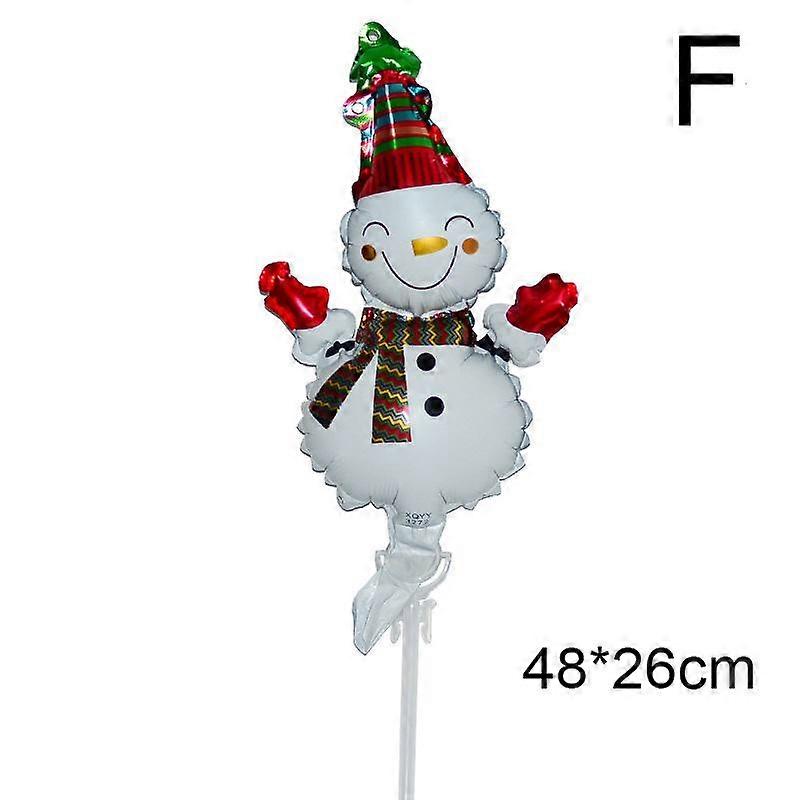 クリスマスバルーン漫画ミニアルミフィルムパーティーデコレーション