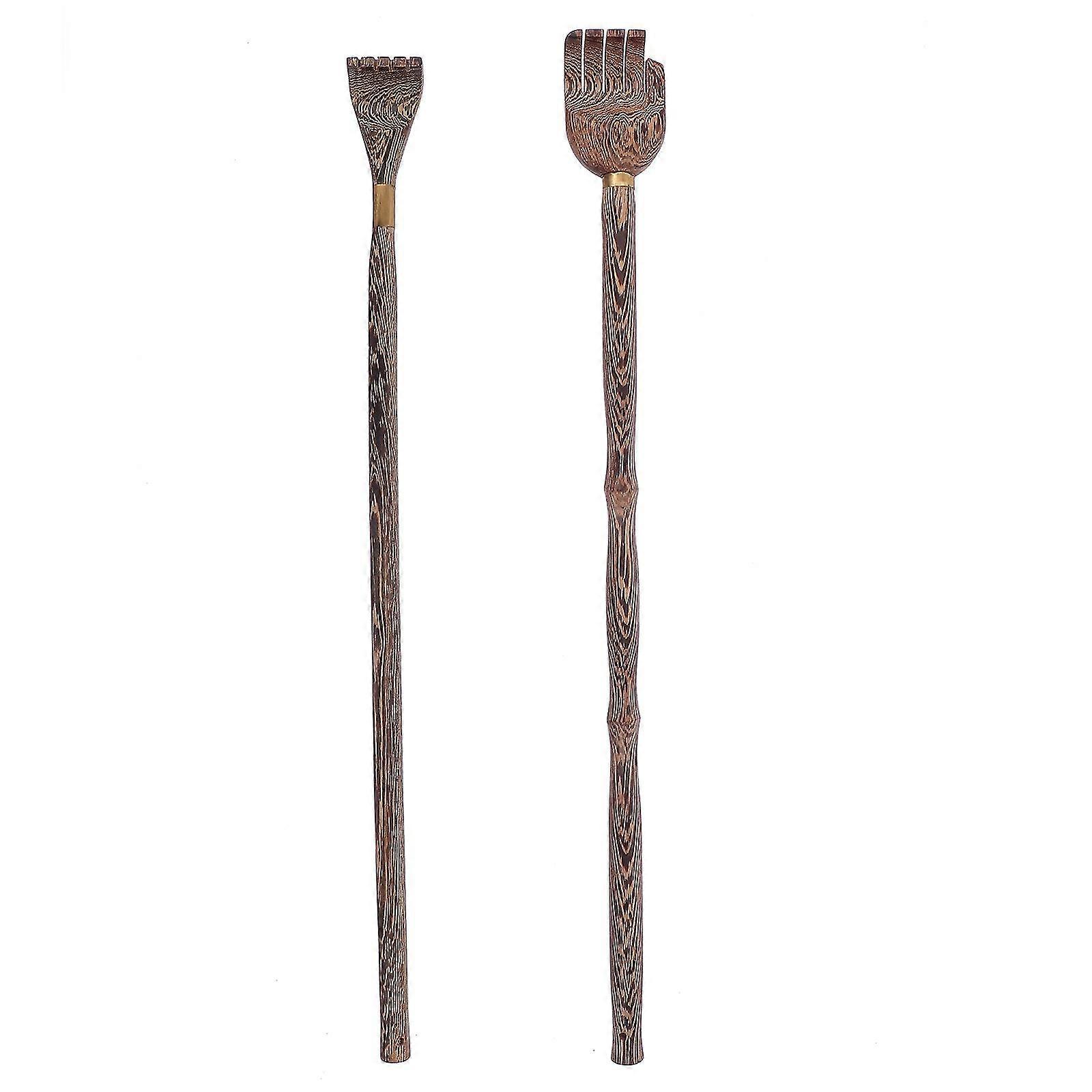2pcs Bois Dos Scratching Elders Back Scratcher Creative Claw Scratch Tool