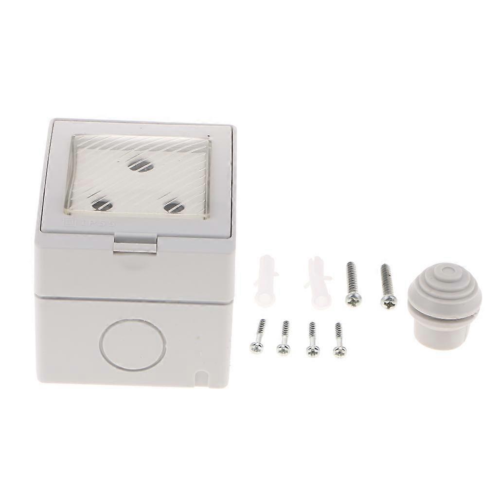 Waterproof South African Standard Wall Socket Panel 110-250V 16A