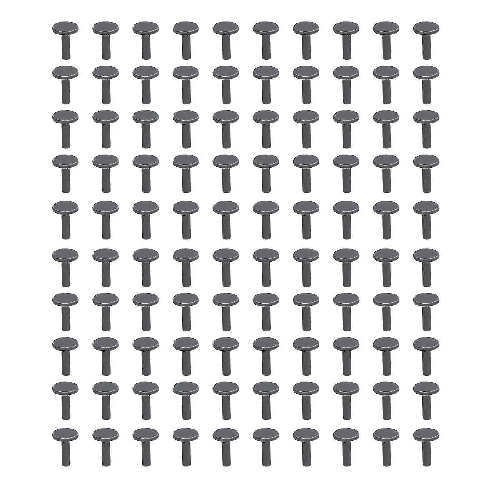 100stk hjuldækknopper Universal kulstofstål skridsikre dækknopper til motorcykler cykler scootere