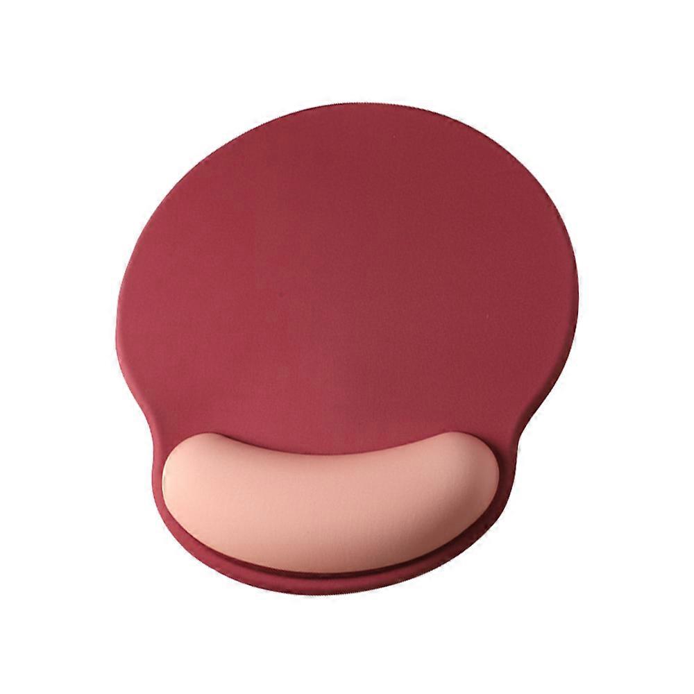 Ergonomisk sukkertøyfarget musematte - Optimal form og forsterkede kanter for enkel bevegelse og langvarig bruk - Claret