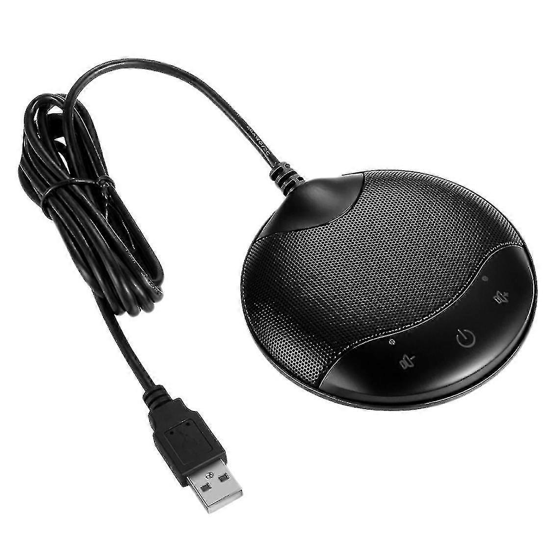 Usb Omnidirectional Condenser Desktop Microphone Plug And Play