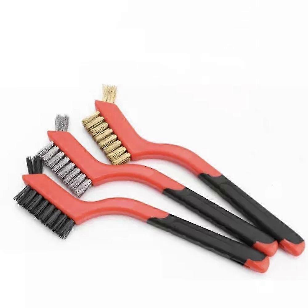 3pcs Medium Bristle Brush for Cleaning,Medium Bristle Cleaning Scrub Brush