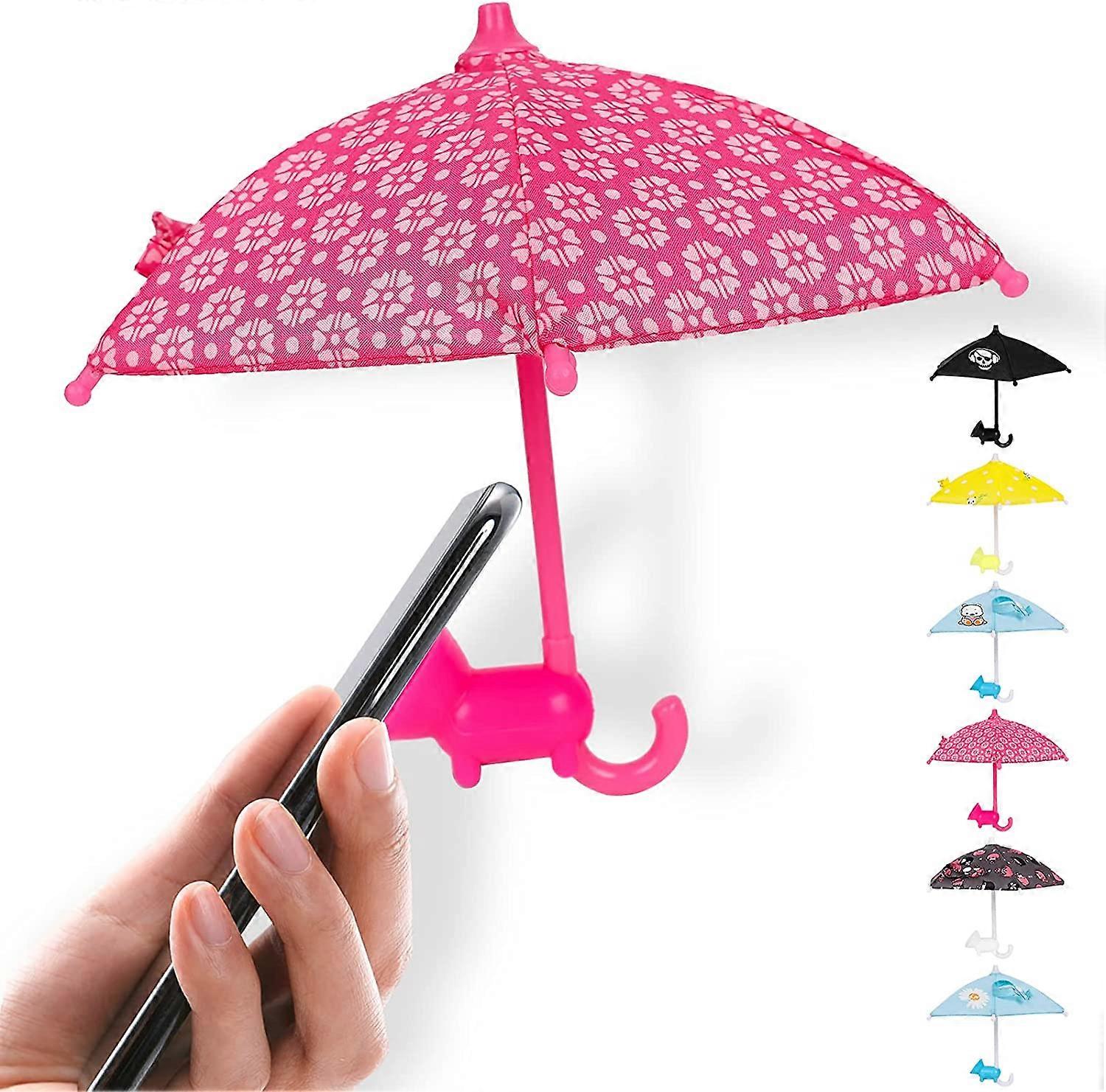XIHIRCD Parapluie De Téléphone Portable Parasol Avec Ventouse Cochon - Protection Soleil Piscine