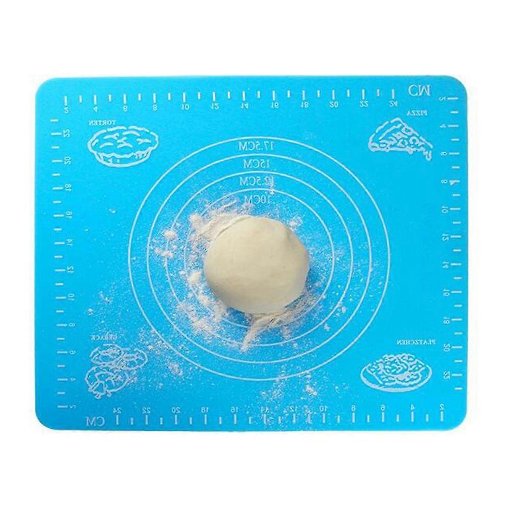 Silicone mat with scale baking mat high temperature mat non-slip kneading mat can enter the oven