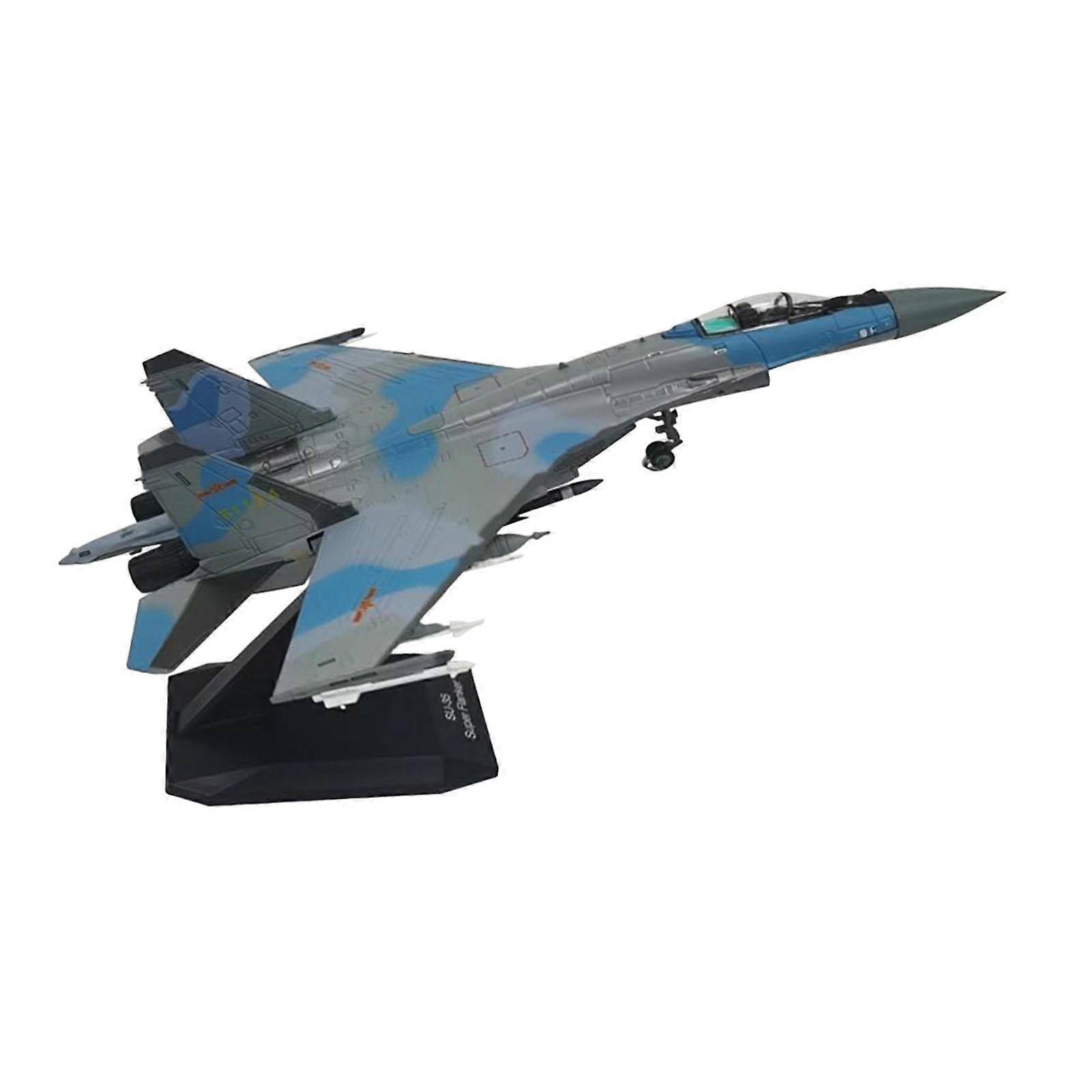1/100 Scale Fighter Plane Model Simulation Display Alloy Airplane Simulation