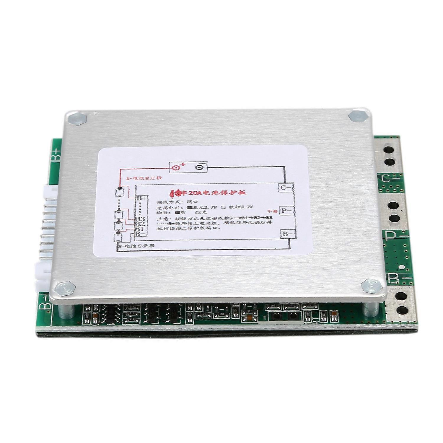 10S 36V 20A Li- Lipolymer Battery Protection Board BMS PCB Board for E-Bike EScooter