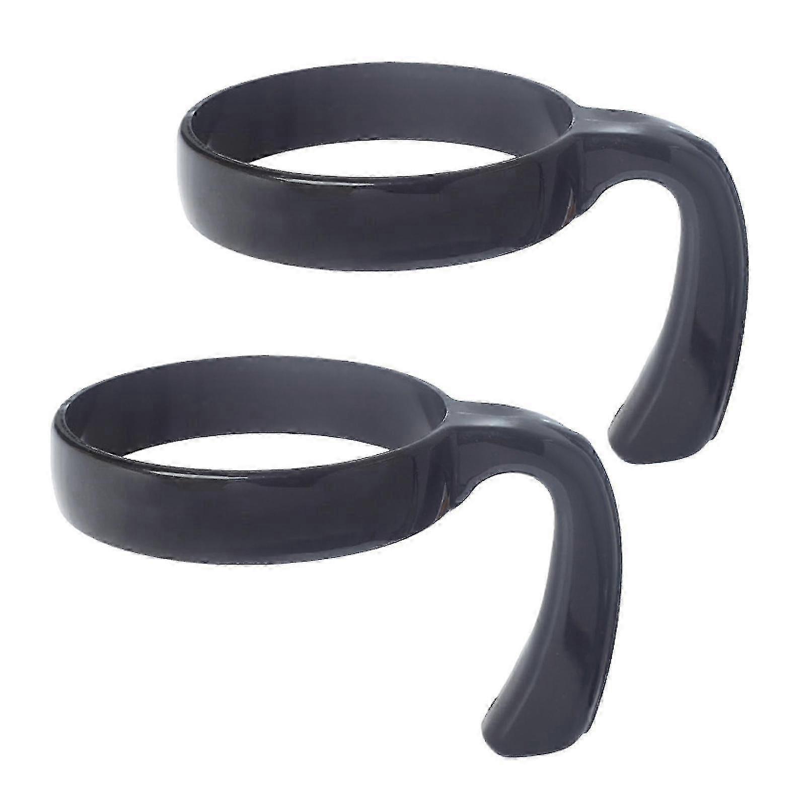 2 قطع بهلوان مقبض مرفق مريح قبضة المضادة للانزلاق حامل كأس السيارة BPA الحرة السفر القدح مقابض ل 20 / 32oz كأس بهلوان الملحقات