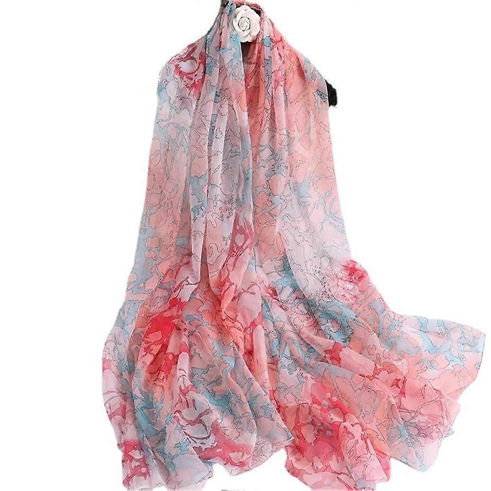 Summer Sun Proof Scarf Multi Purpose Neck Wrap Thin Shawl for Lady