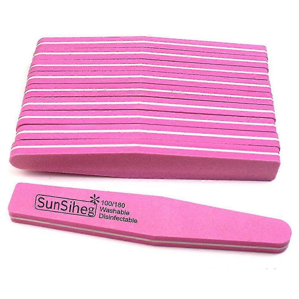 Nail Buffer Block File Sponge Washable Double Sided Acrylic Nail Polishing File