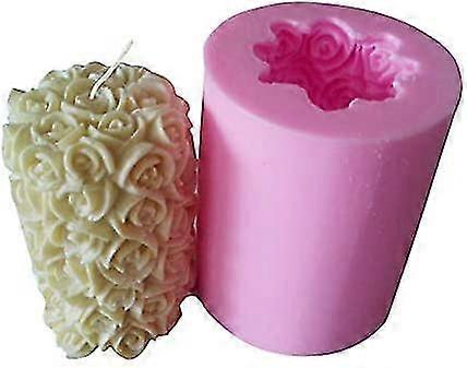 Silicone Rose Candle Moulds