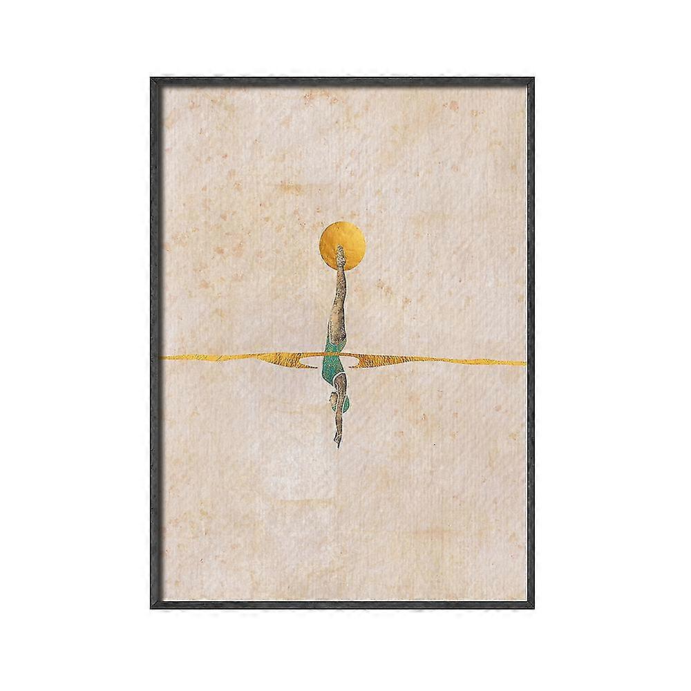 خمر الشمال الرياضة الجدار الفن ملصق يطبع السباحين غواص البرتقال قماش اللوحة الحديثة صور الحد الأدنى الحمام الصفحة الرئيسية X