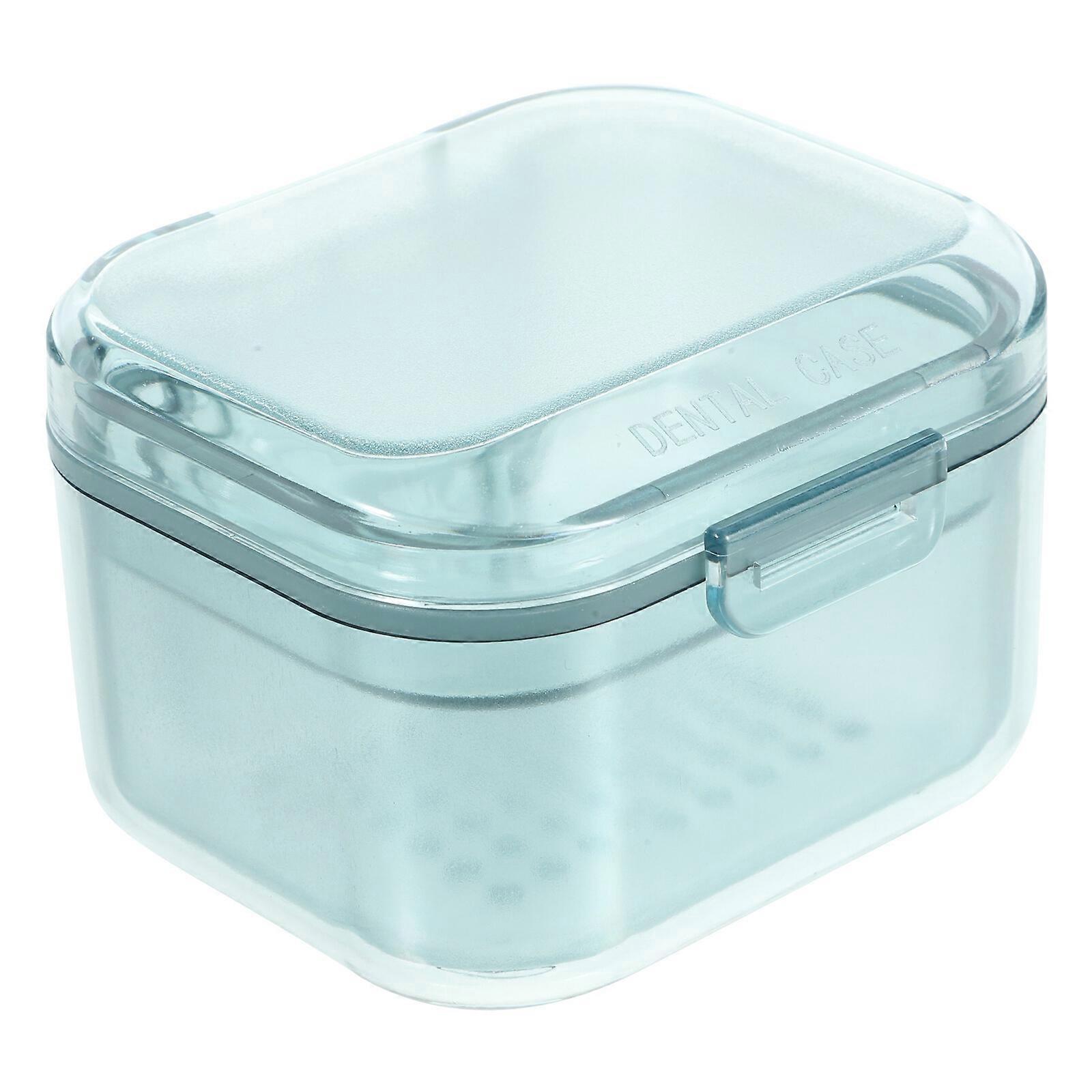 Denture Case Denture Storage Box Teeth Brace Container Retainer Case Tooth Brace Box
