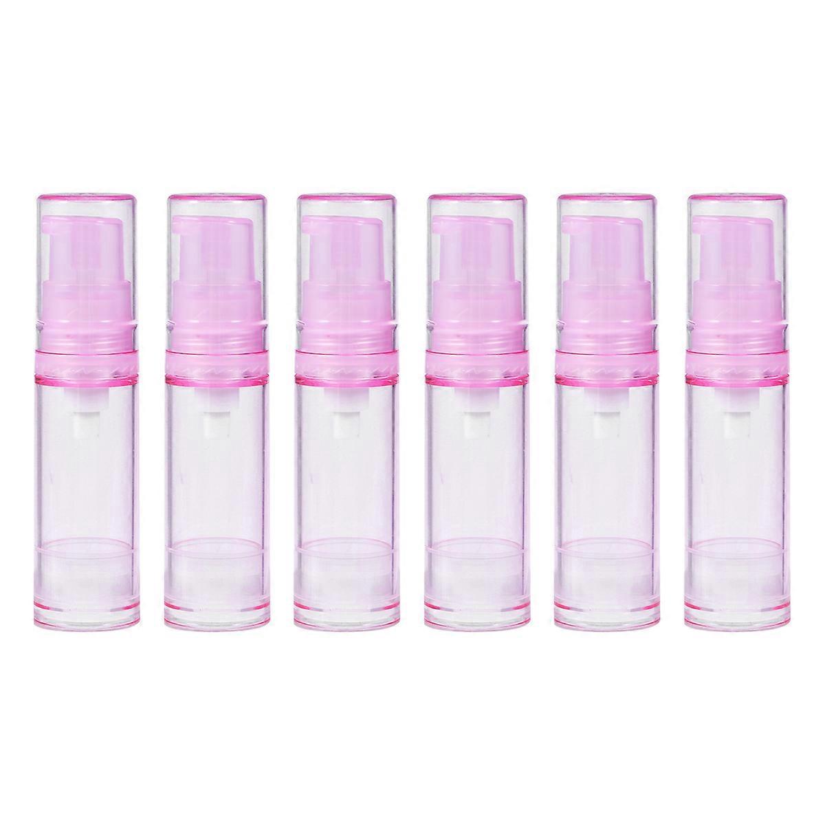 6 Pcs Travel Lotion Container Pump Bottles Lotion Soap Dispenser Bottles Plastic Lotion Bottles Empty Pump Bottles