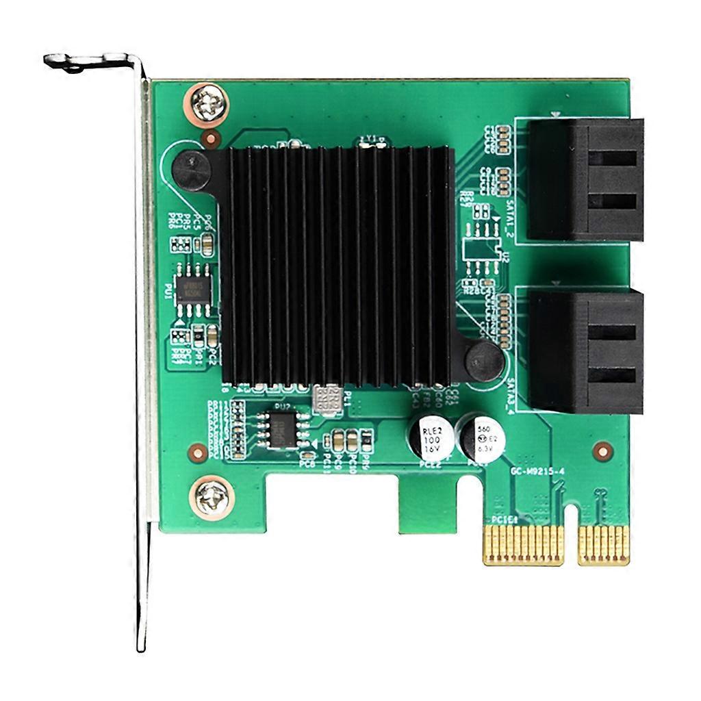 Κάρτα επέκτασης ελεγκτή SATA III PCI-e 4 θυρών Προσαρμογέας PCIE σε SATA3.0 4 θυρών