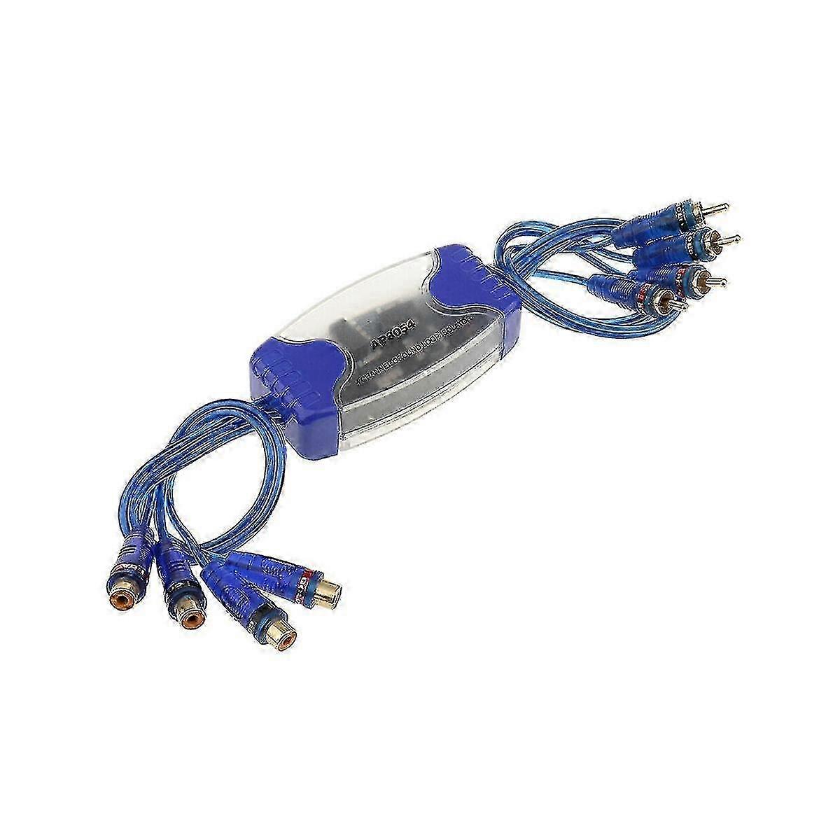 Universal Noise Sound Eliminator 4 canali Rca Ground Loop Isolator Filtri di rumore per Car Audio Rad