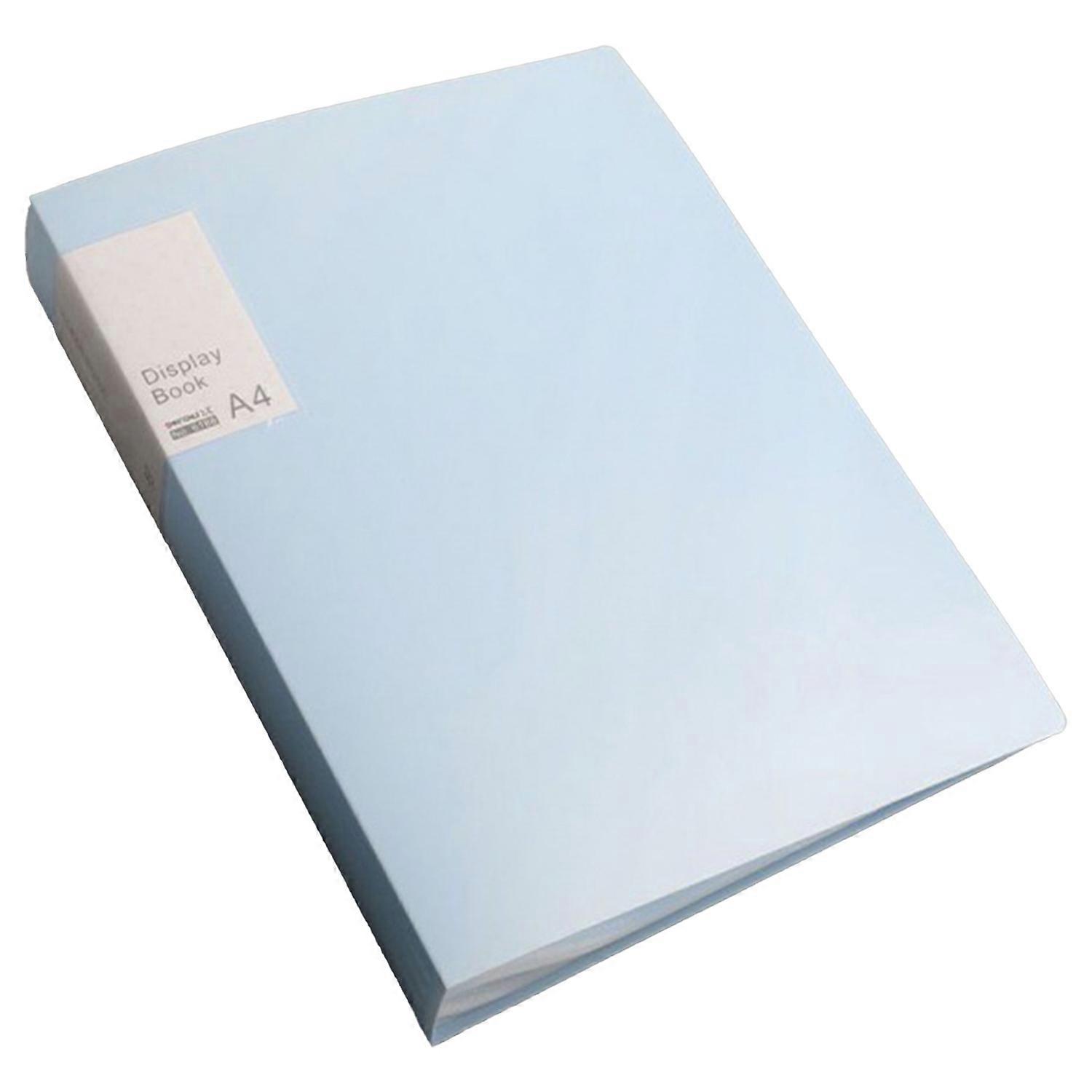 File Folder Double-sided High-Transparency Large Capacity Inner Pockets Multifunctional Sheet