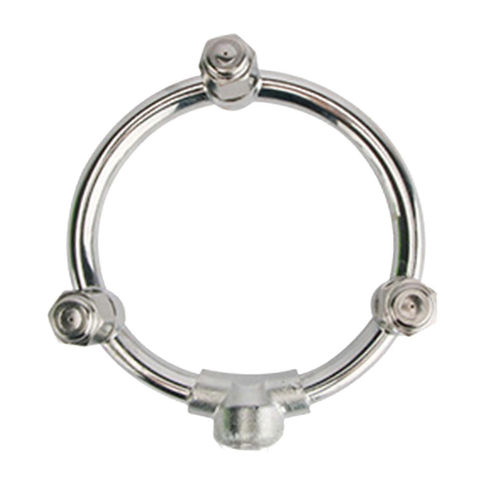 Multi Head Misting Nozzle Accessory Circular Multifunctional Stainless Steel 3 Heads