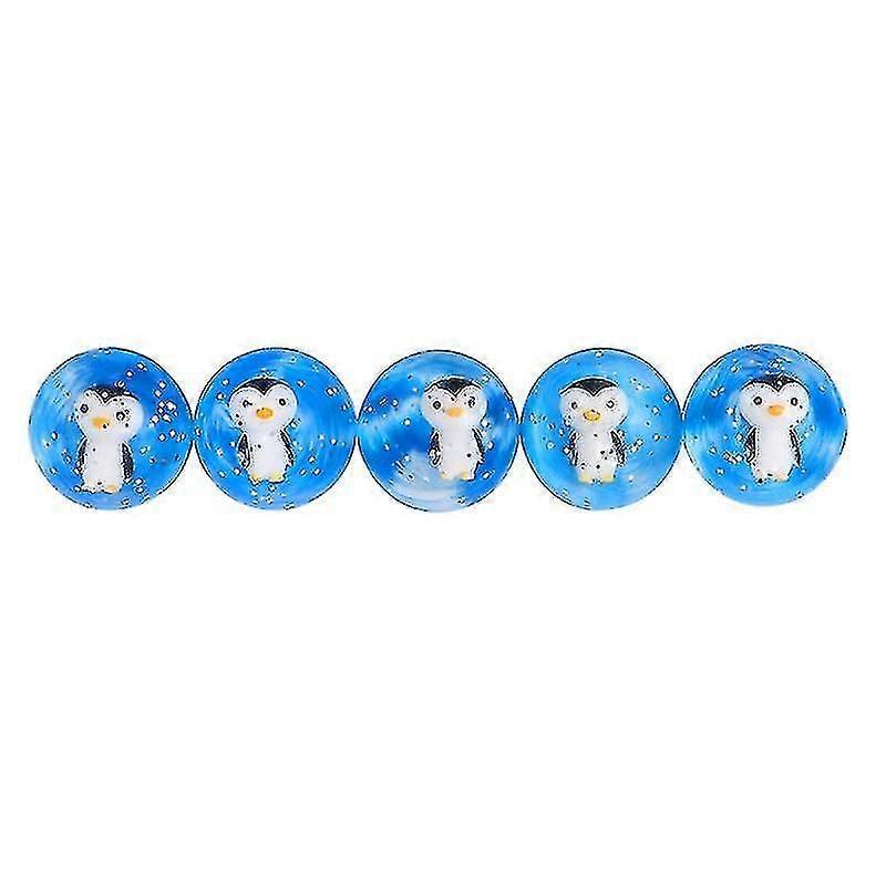 5pcs Balle en caoutchouc
