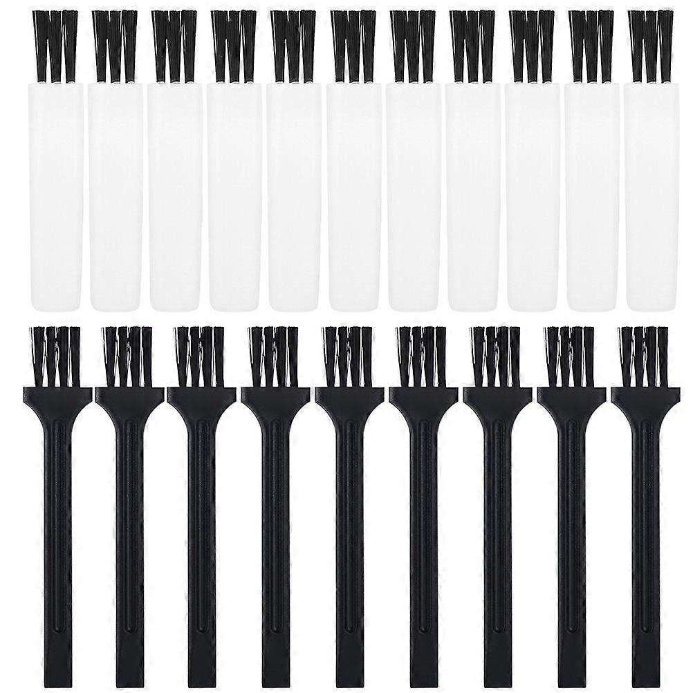 30Pcs Professional Beard Razor Cleaning Brush Small Gap Brushes Plastic Mini Brushes