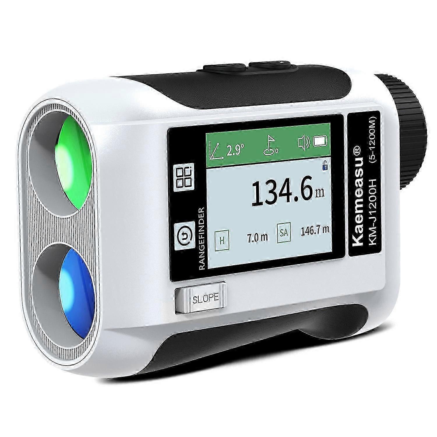 600m/800m/1200m/1500m Golf Rangefinder with LCD Touch Screen 6.5x Magnification