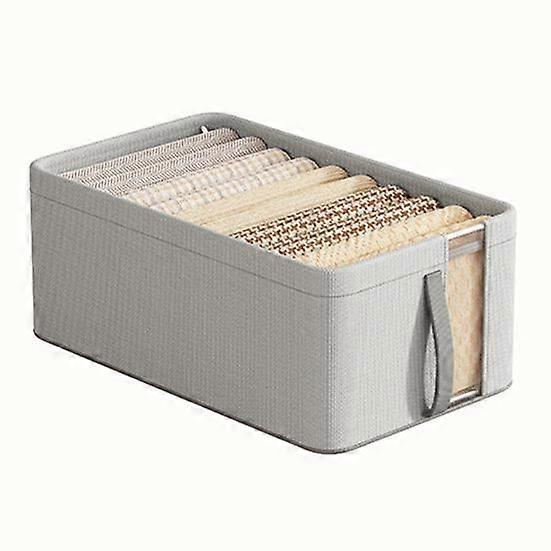 Wardrobe Clothes Storage Box Large Capacity Breathable Mesh Heavy-Duty Folding Frame Storage