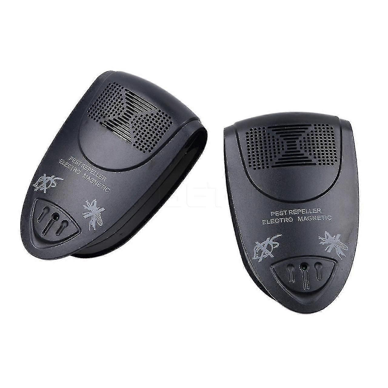 Ultrasonic Bat Repellent 2-pack - Repels Bats In 72 Hours (white)