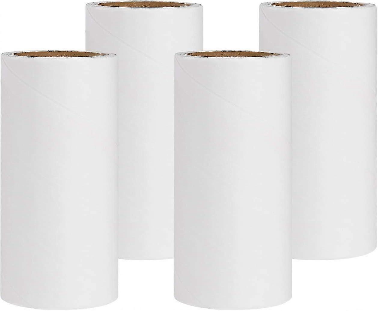 Replenishing Glue Brush, 4-roll Lint-free Replacement Roller, Used To Remove Pet Hair, Lint And Dust From Clothing, Fabrics And Carpets