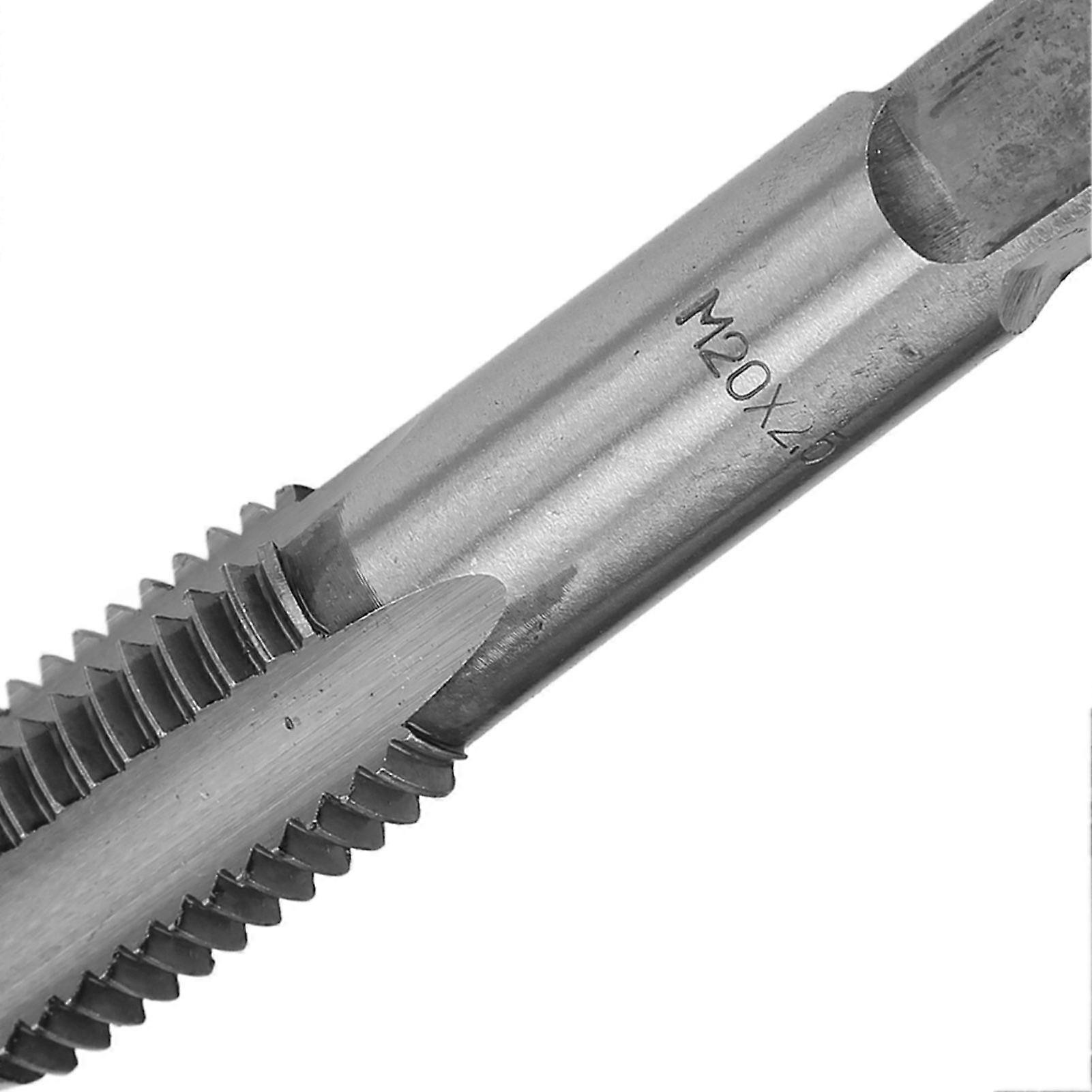 2pcs High Speed Steel Metric Thread Tap Straight Flutes Thread Tapping Tool Hand Thread TapM18x2.5