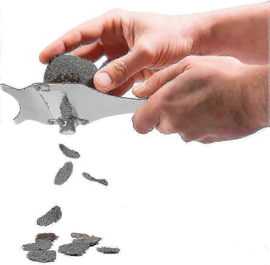 Trøffel Slicer rustfritt stål sjokolade rivjern