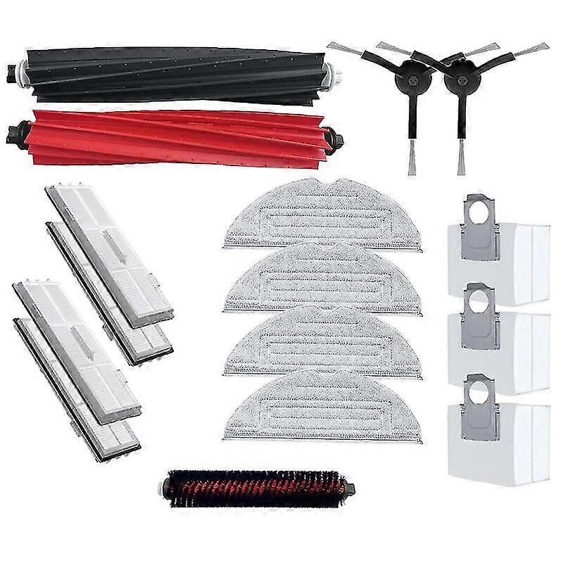 For Roborock S8 S8  Accessories Side Brush Filter Mop Choth Dust Bags For Roborock S8/S8  Vacuum Cleaner Spare Parts-YKY416