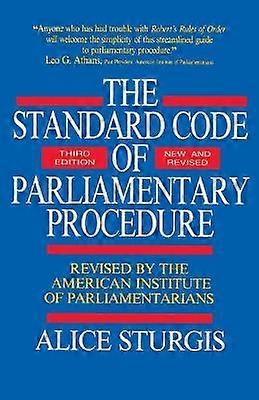 Standard Code of Parliamentary Procedure