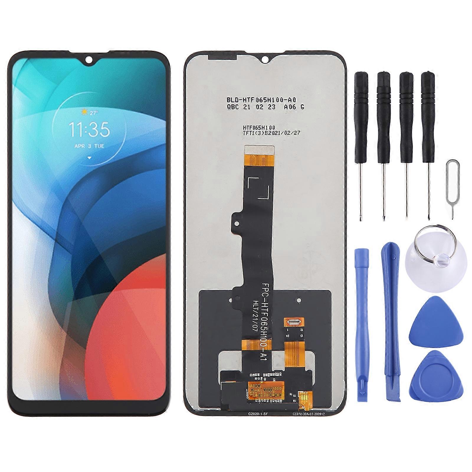 Écran LCD COMPATIBLE pour Motorola Moto E7 avec ensemble complet du numériseur