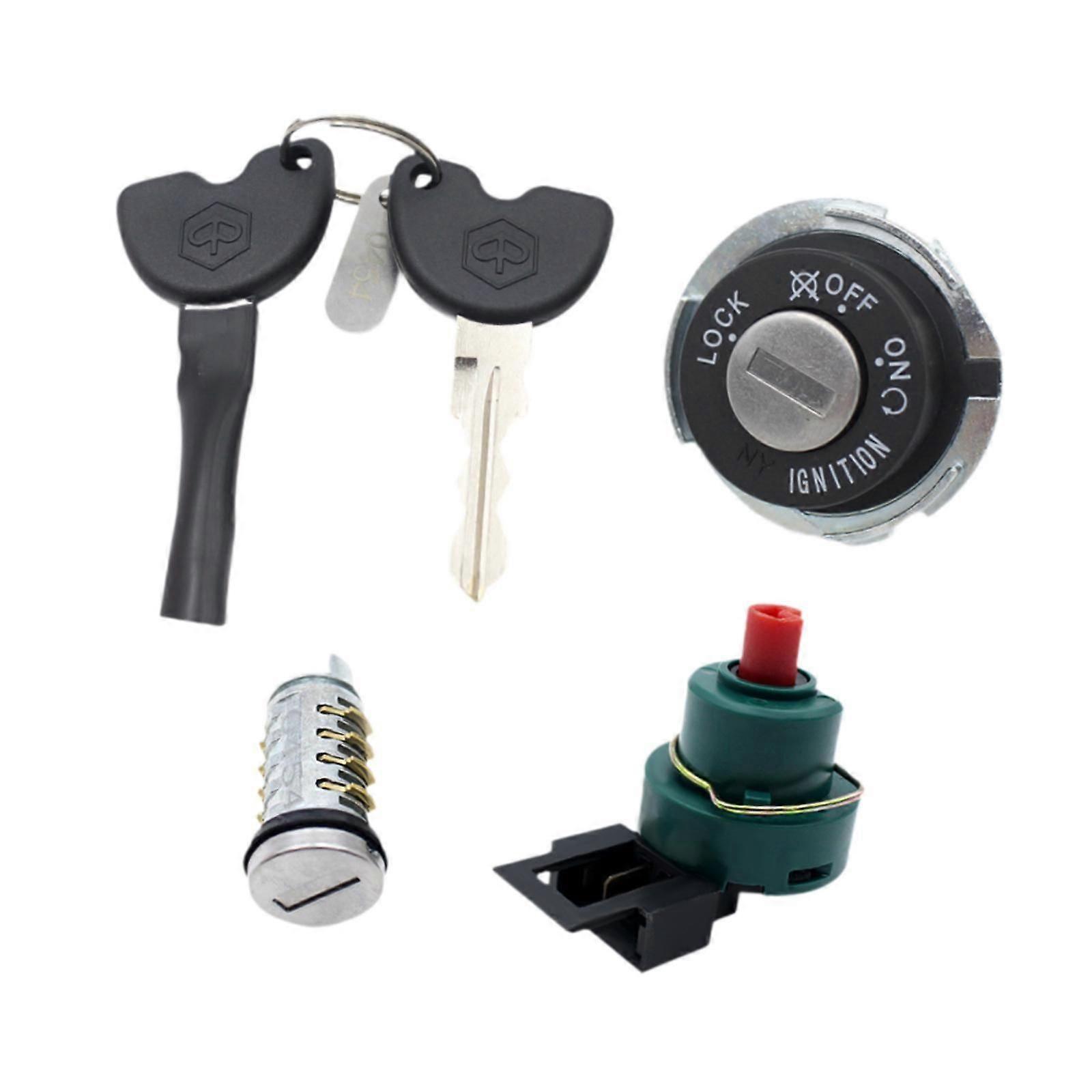 Motorcycle Ignition Switch Attachment Sturdy Replace for Vespa ET4 50cc