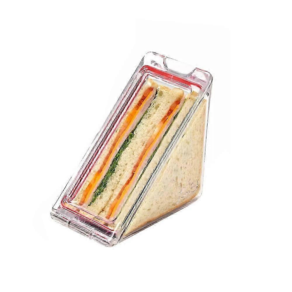 Triangle Sandwich Container Plastic Sandwich Bag Reusable Sandwich Portable